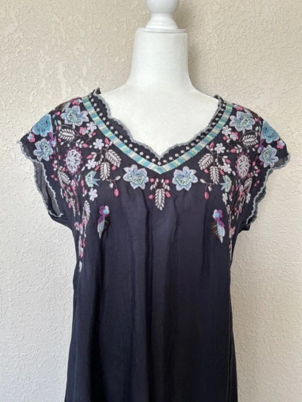 Embroidered Top by Johnny Was - Picture 2 of 10